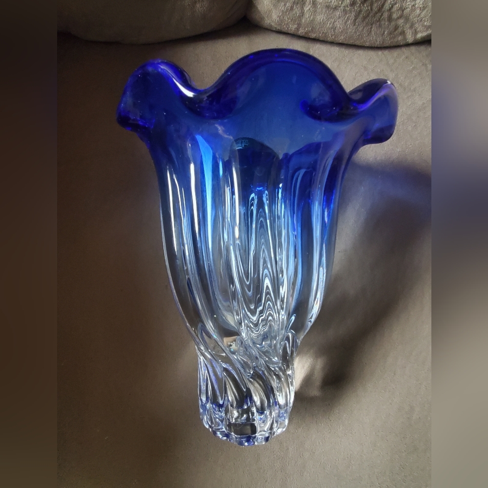 Vintage Vase  Shannon Crystal